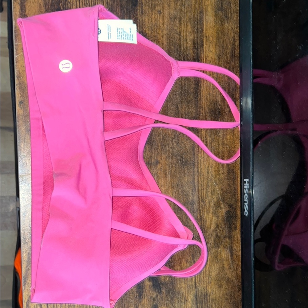lululemon athletica Pink Sports Bra